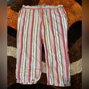 Old Navy, Wide Leg, Linen Blend, Pants